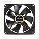 9001321119 Вентилятор 12В DC ExeGate ExtraPower EP14025S2P (140x140x25 мм, Sleeve bearing (подшипник скольжения), 2pin, 1600RPM, 31dBA) Hirschmann — изображение 4