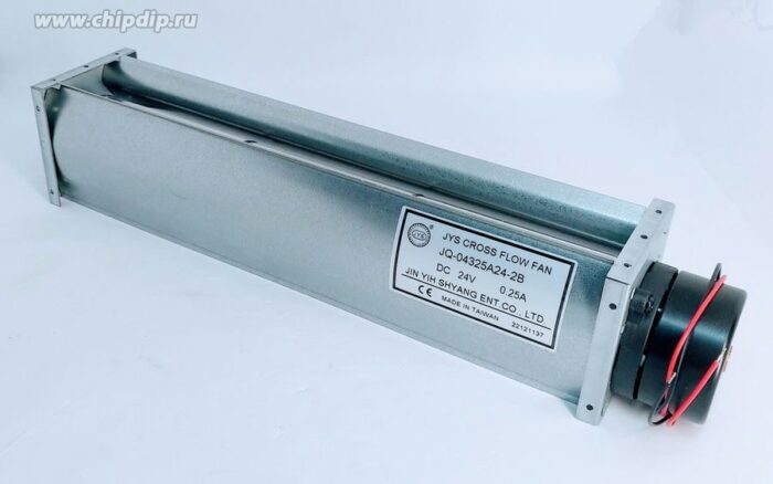 8025135039 Вентилятор JYS CROSS FLOW FAN JQ-04325A24-2B 24V DC 0.25A Hirschmann — изображение 2
