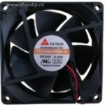 8021149803 Вентилятор Y.S.Tech FD248025EB-N 80x25мм 24V 2.64W 0.23A Hirschmann