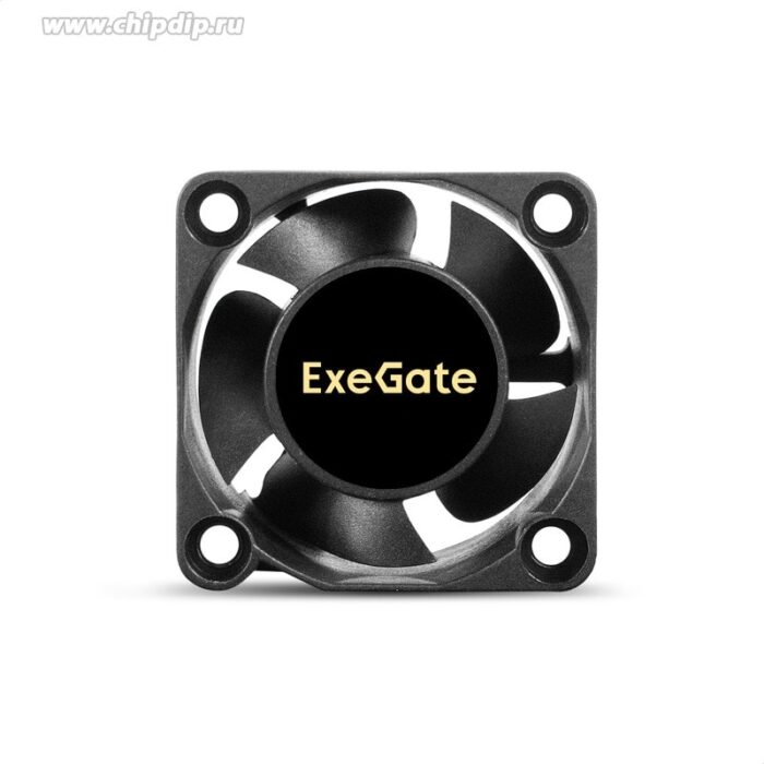 9001345945 EX04020S2P, Вентилятор 12В DC ExeGate ExtraSilent, 40x40x20мм,Sleeve bearing, 2pin (разъем 2.54), 6500RPM, 28dBA Hirschmann — изображение 4