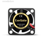9001352336 EX02510S2P, Вентилятор 12В DC ExeGate, 25x25x10 мм, Sleeve bearing (подшипник скольжения), 2pin, 10000RPM, 22dBA Hirschmann — изображение 2