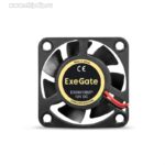 8023545747 EX295218RUS, Вентилятор 12В DC ExeGate EX04010B2P (40x40x10 мм, 2-Ball (двойной шарикоподшипник), 2pin, 5500RPM, 26dBA) Hirschmann — изображение 2