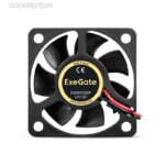 9001353663 EX05015S2P, Вентилятор 12В DC 50x50x15 мм, подшипник скольжения, 2pin, 5500rpm Hirschmann — изображение 2