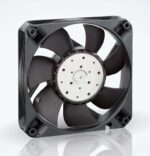 8006135460 4414FNN, Fan Tubeaxial 24VDC Square - 119mm L x 119mm H Ball 117.7 CFM (3.30m³/min) 2 Wire Leads Hirschmann — изображение 3