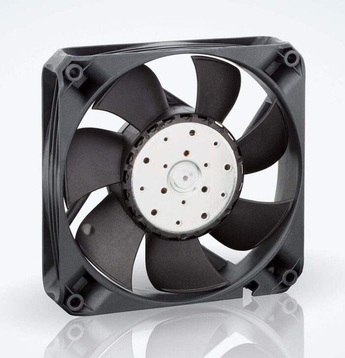 8006135460 4414FNN, Fan Tubeaxial 24VDC Square - 119mm L x 119mm H Ball 117.7 CFM (3.30m³/min) 2 Wire Leads Hirschmann — изображение 3