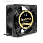8023449821 EX289011RUS, Вентилятор 220В AC ExeGate EX09238SAL (92x92x38 мм, Sleeve bearing (подшипник скольжения), подводящий провод 30 см, 2700RPM, 39 Hirschmann