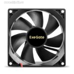 8023545740 EX295209RUS, Вентилятор 24В DC ExeGate EX09225B2P-24 (92x92x25 мм, 2-Ball (двойной шарикоподшипник), 2pin, 2750RPM, 34dBA) Hirschmann — изображение 3