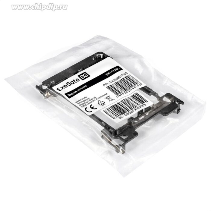 8023545777 EX295393RUS, Направляющая планка ExeGate BKT-0126L, под радиатор/процессорный кулер для LGA 3647, Narrow (back plate BKT-0126L) Hirschmann — изображение 4