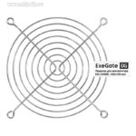 9001350252 EG-120MR, Решетка для вентилятора, 120x120 мм, металлическая, круглая, никель Hirschmann