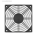 9001352686 EG-120PSB, Решетка для вентилятора, 120x120 мм, пластиковая, квадратная, черная Hirschmann — изображение 2