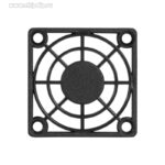 9001350746 EG-050PSB, Решетка для вентилятора, 50х50 мм, пластиковая, квадратная, черная Hirschmann — изображение 2