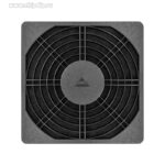 9001349472 EG-120PSFB, Решетка для вентилятора с фильтром, 120x120 мм, пластиковая, квадратная, с пылевым фильтром, черная Hirschmann — изображение 3