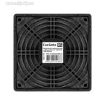 9001349472 EG-120PSFB, Решетка для вентилятора с фильтром, 120x120 мм, пластиковая, квадратная, с пылевым фильтром, черная Hirschmann — изображение 4