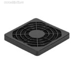 9001363029 EG-060PSFB, Решетка для вентилятора с фильтром, 60x60мм, пластиковая, квадратная, с пылевым фильтром, черная Hirschmann