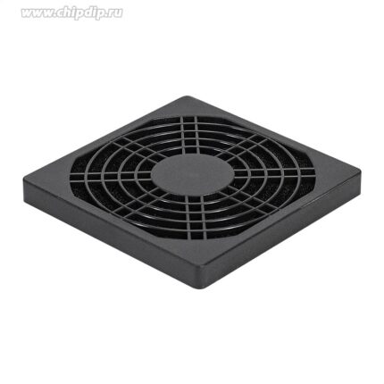 8024833061 EX295255RUS, Решетка для вентилятора с фильтром 90x90 ExeGate EG-090PSFB (90x90 мм, пластиковая, квадратная, с пылевым фильтром, черная) Hirschmann