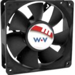 8007854401 DC1203812L2B-2T0, AXIAL FAN, 120MM, 12VDC, 101.4CFM, 38DBA Hirschmann