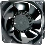 8008651978 OA180AP-22-1WB1869K, Fan Tubeaxial 230VAC Square - 176mm L x 176mm H Ball 380.0 CFM (10.64m³/min) 2 Wire Leads Hirschmann