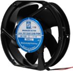 8007010157 OD172SAP-48HBIP69K, Fan Tubeaxial 48VDC Rectangular/Rounded - 172mm L x 150mm H Ball 235.0 CFM (6.58m³/min) 2 Wire Leads Hirschmann — изображение 2