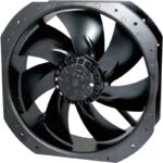8008674488 OA280AP-22-1TB1869K, Fan Tubeaxial 230VAC Square - 280mm L x 280mm H Ball 1300.0 CFM (36.40m³/min) 2 Terminals Hirschmann
