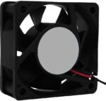 8006930542 OD6025-12HBIP69K, Fan Tubeaxial 12VDC Square - 60mm L x 60mm H Ball 25.0 CFM (0.700m³/min) 2 Wire Leads Hirschmann — изображение 2