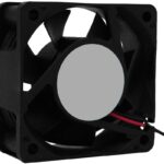 8006810291 OD6025-48HBIP69K, DC Fans DC Fan, 60x60x25mm, 48VDC, 28CFM, 0.07A, 30dBA, 4200RPM, Ball, Wire, IP69K Hirschmann