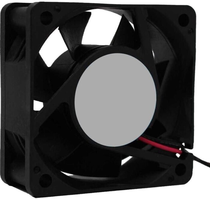 8006930542 OD6025-12HBIP69K, Fan Tubeaxial 12VDC Square - 60mm L x 60mm H Ball 25.0 CFM (0.700m³/min) 2 Wire Leads Hirschmann — изображение 2