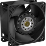 8008650441 8315100135, Fan Tubeaxial 48VDC Square - 80mm L x 80mm H Ball 126.5 CFM (3.54m³/min) 4 Wire Leads Hirschmann
