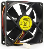 8048462185 Вентилятор Gembird FANCASE/BALL, 80x80x25, двойной шарикоподшипник, 3pin, провод 30см Hirschmann — изображение 8