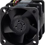 8004081730 04056EA-12R-EU-B2., AXIAL FAN, 1.3A, 15.6W, 12V, 40X56MM Hirschmann