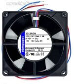 8025134978 Вентилятор Ebmpapst 3312N/2N 12V DC 150mA 1.8W 90x32 3pin () Hirschmann — изображение 2
