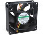 8002523083 PF80252V2-1000U-G99, Вентилятор осевой, 24В DC, 80x80x25мм, подшипник Vapo, 96,33куб.м/ч, 44,7дБА, Vapo () Hirschmann — изображение 2