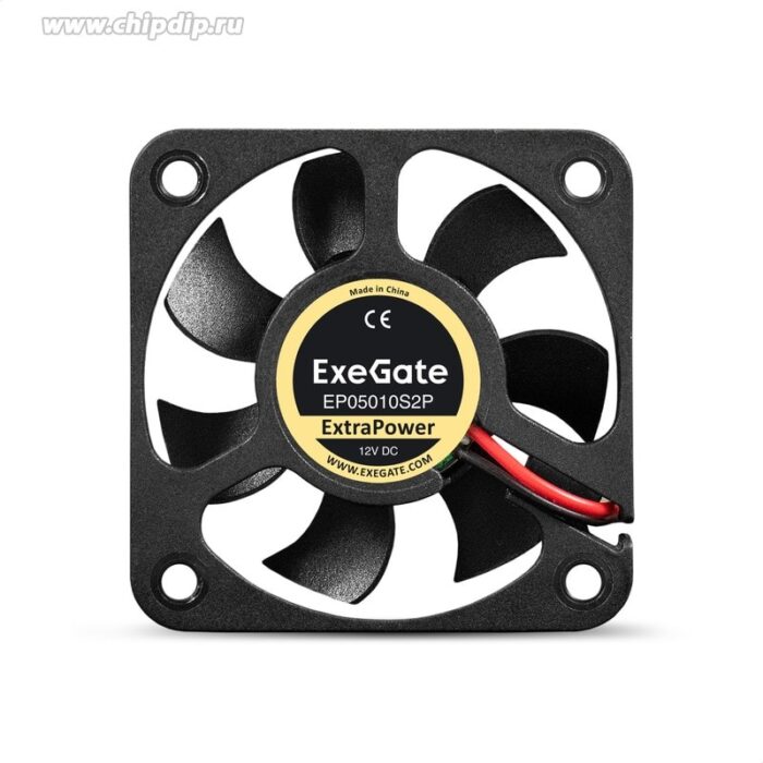 9001375039 EP05010S2P, Вентилятор 12В DC ExeGate ExtraPower, 50x50x10 мм, подшипник скольжения, 2pin, 6500RPM, 36dBA Hirschmann — изображение 7