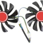 8025131672 Вентилятор (кулер) для видеокарты XFX AMD Radeon RX 580 (двойной) Hirschmann