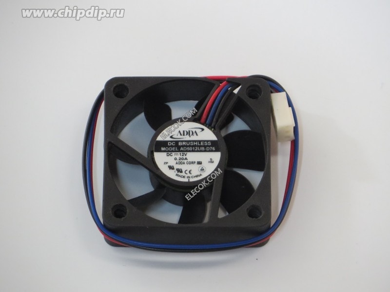doc035980453 8010241225 AD5012UB-D76-LF, Вентиляторы постоянного тока 50MM X 15MM 12V Hirschmann — изображение 1