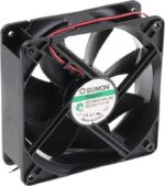 8008893748 MEC0382V3-000U-A99, Вентилятор осевой, 24В DC, 120х120х38мм, подшипник Vapo, 0.13А, 3.1Вт, 2100об/мин, 2 провода () Hirschmann — изображение 3