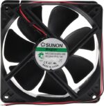 8008893748 MEC0382V3-000U-A99, Вентилятор осевой, 24В DC, 120х120х38мм, подшипник Vapo, 0.13А, 3.1Вт, 2100об/мин, 2 провода () Hirschmann — изображение 5