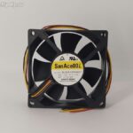 8019880208 Вентилятор Sanyo Denki San Ace 9LG0812P4H001 12V 0.12A 80x25 4pin Hirschmann