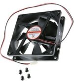 8003224350 EC9225HH12B, (92*92*25 12V), Вентилятор 12В, 92х92х25мм, подшипник качения, 3000 об/мин Hirschmann — изображение 4