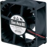 8006235799 9G0812G101, DC Fans DC Axial Fan, 80x80x38mm, 12VDC, High Performance, Tachometer Hirschmann