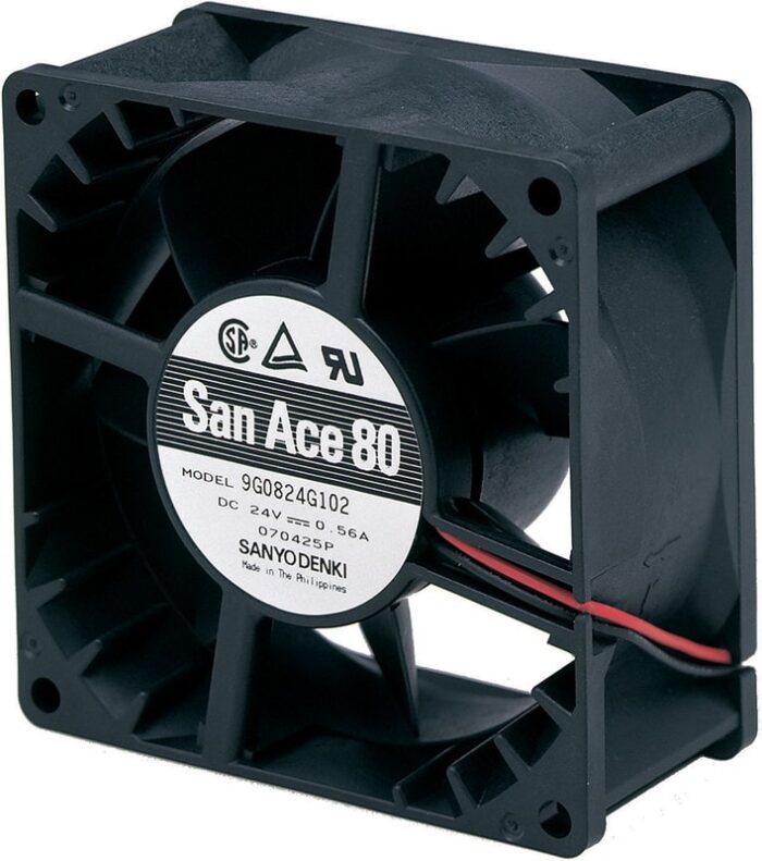 8007682068 Вентилятор Sanyo Denki San Ace 80 9G0812G101 12v 1.1A 3pin 80x38 Hirschmann — изображение 2
