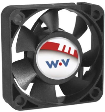 8008479160 DC0401012V2B-BT0, AXIAL FAN, 40MM, 12VDC, 12.23CFM, 39DBA Hirschmann