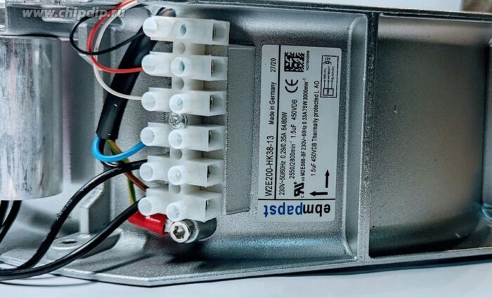 8032867533 Вентилятор Ebmpapst W2E200-HK38-13 230V 0.29/0.35A 64/80W () Hirschmann — изображение 3