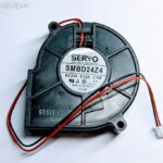8025657060 Вентилятор Servo SMBD24Z4 DC 24V 0.12A 2.7W 76x25 2pin улитка Hirschmann