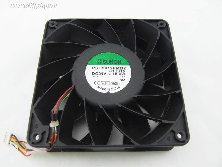 doc036574719 8035597864 Вентилятор SUNON PSD2412PMB2 24V DC 15.0W 120X38mm 3pin () Hirschmann — изображение 1