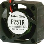 8025852958 F251R-12LLC, Axial Fan, 12 V dc, DC Operation, 480mW, 40mA Max Hirschmann