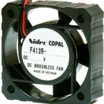 8025827329 F412R-12LB, Axial Fan, 12 V dc, DC Operation, 480mW, 40mA Max Hirschmann