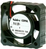 8004771285 F412R-12MB, DC Fans Brushless DC Fan, 41 X 41 X 12.2mm, 12V DC, .15m3/min Air flow, 26 Pa Static pressure, 23db Noise, 1 ball bearing and 1 Hirschmann — изображение 2