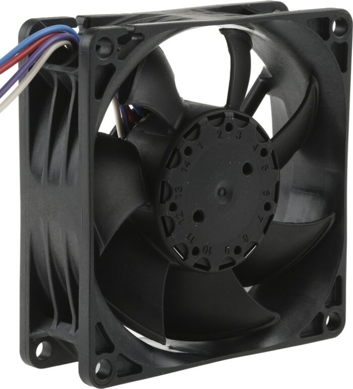8004985556 8452/2HHP, DC Fans DC Tubeaxial Fan, Speed Signal/Open Collector Output Hirschmann — изображение 4