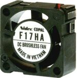 8025852954 F17HA-05MC, Axial Fan, 5 V dc, DC Operation, 150mW, 30mA Max Hirschmann