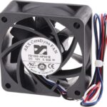 8002720976 FD1260-AP581E2AL, CeraDyna Series Axial Fan, 12 V dc, DC Operation, 67m³/h, 5.64W, 60 x 60 x 25mm Hirschmann